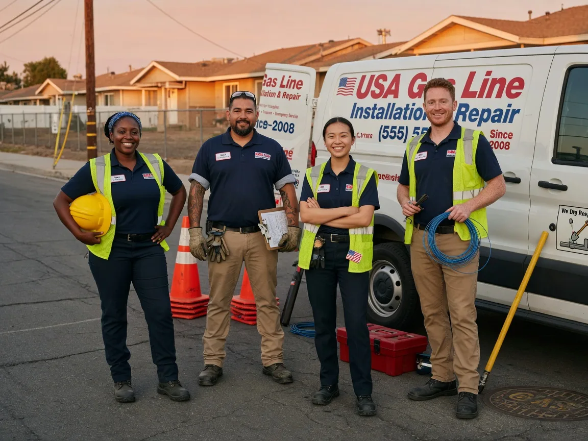 Gas Line Installation company in Cuddy, PA